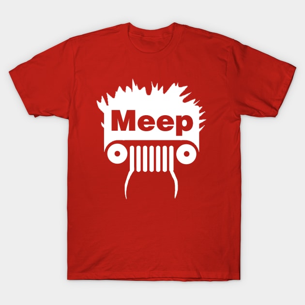 Muppets Beaker Meep Jeep T-Shirt by Bigfinz
